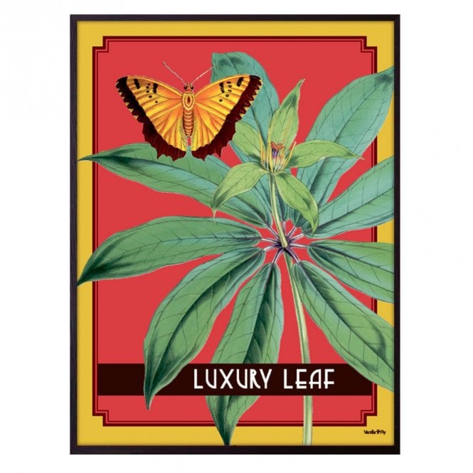 Luxury Leaf Print