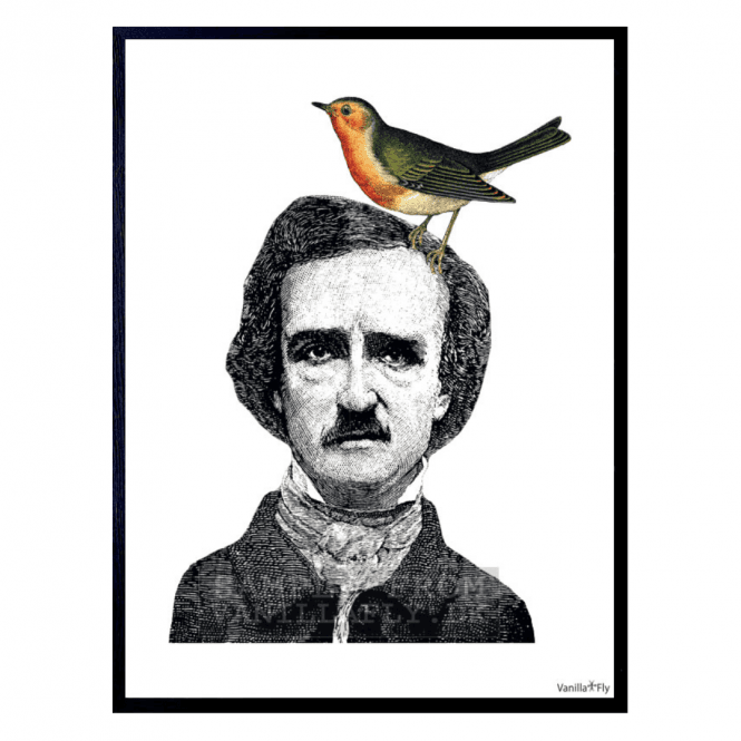 Man With Bird Print