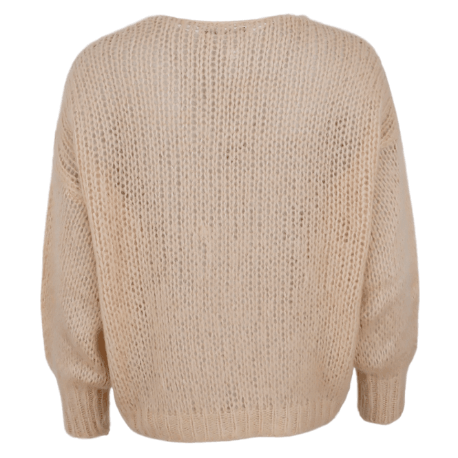 Simona Knitted Jumper Champagne