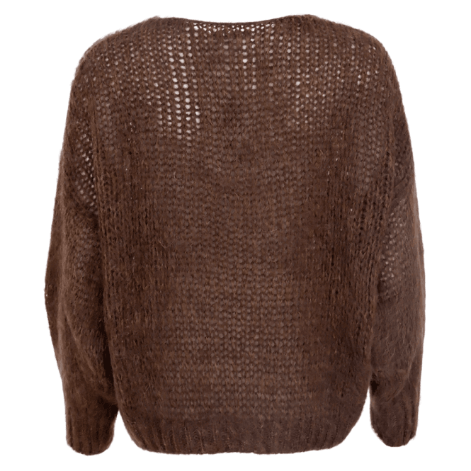 Simona Knitted Jumper Brown